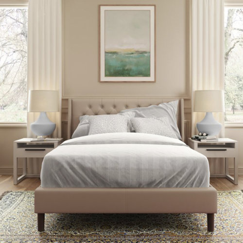 Find the Perfect Beige Bed Frame for Your Room Wayfair.co.uk